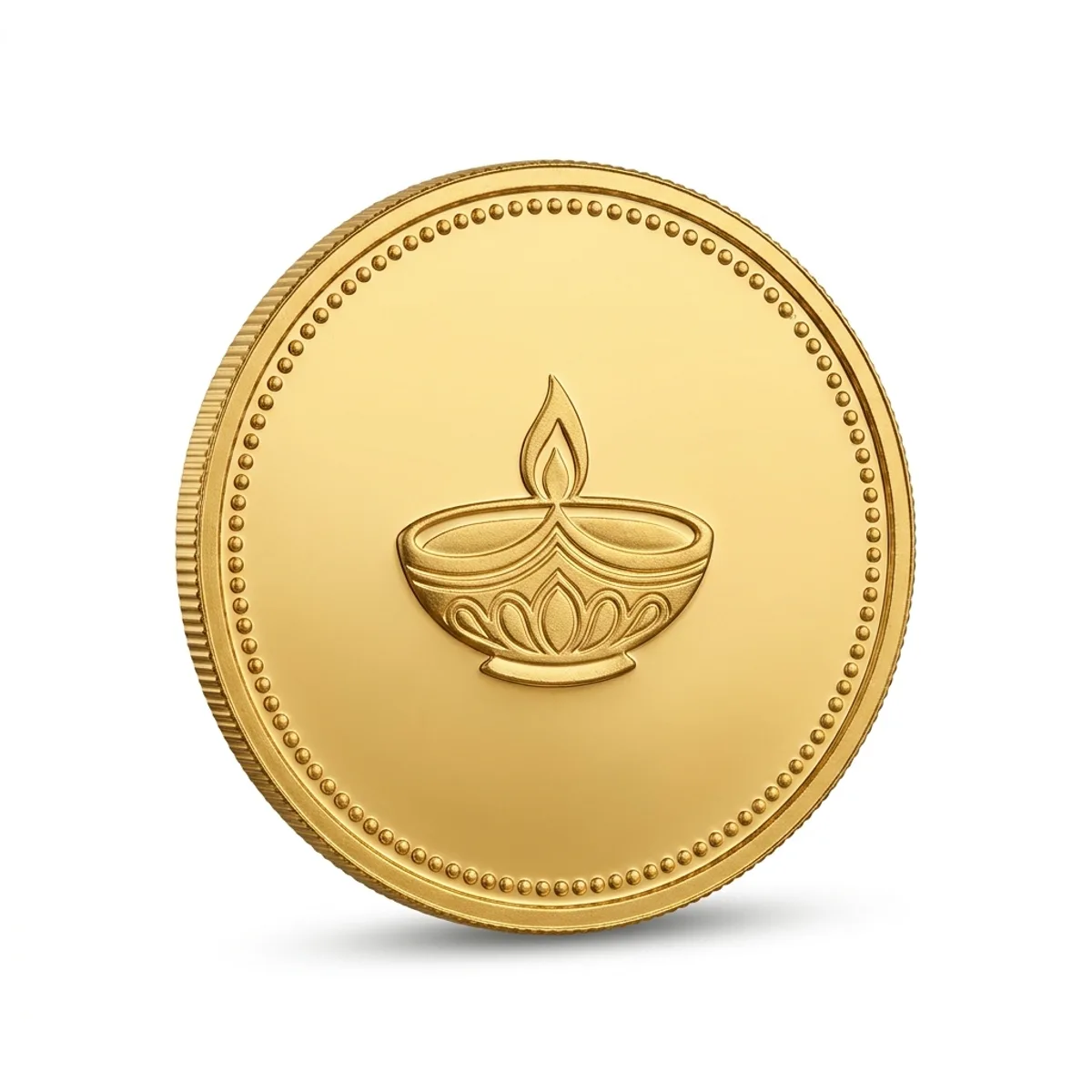 Diwali Diya Coin — 2 g 24K · 999