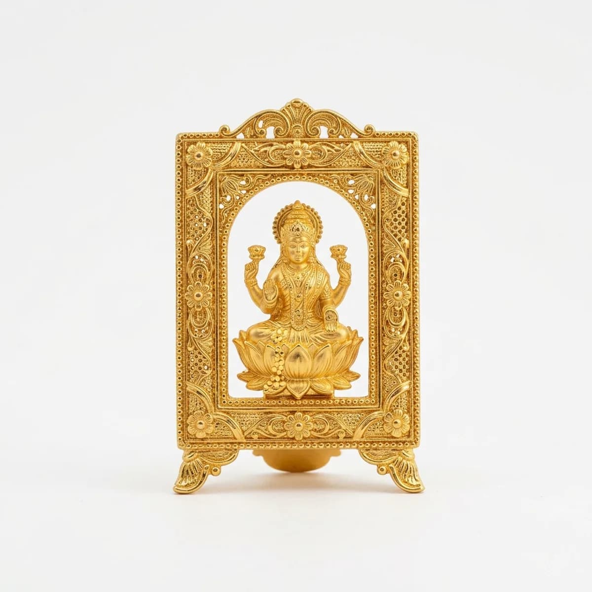 Gold Idol Frame — Lakshmi, 1 g — 1 g 24K · 999