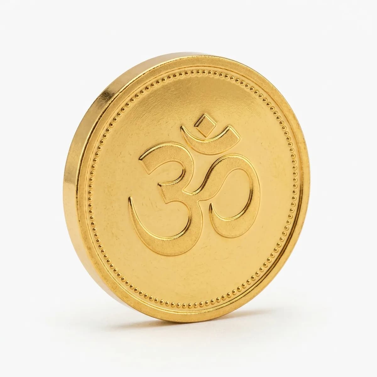 Akshaya Tritiya Om Coin — 1 g 24K · 999